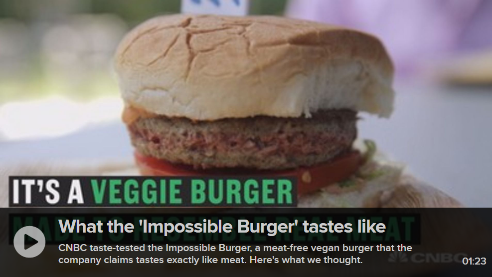 CNBC Impossible Burger
