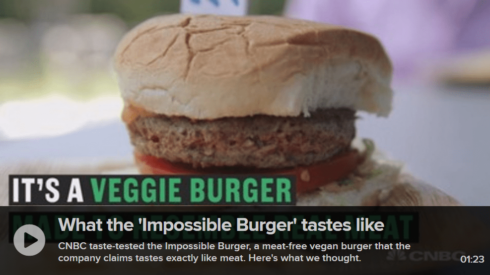 CNBC Impossible Burger
